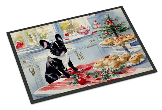 Buy this French Bulldog Christmas Cookies Doormat