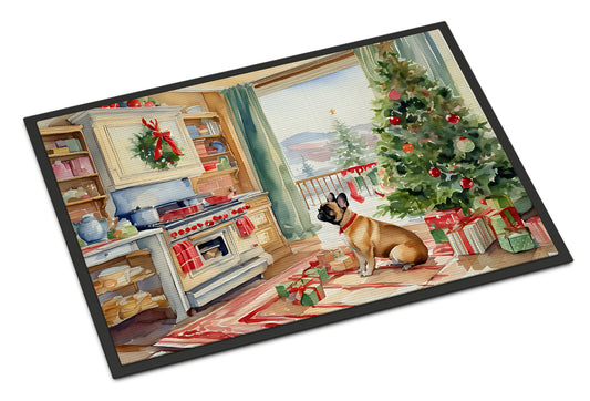 Buy this French Bulldog Christmas Cookies Doormat