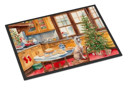 Buy this Chinese Crested Christmas Cookies Doormat