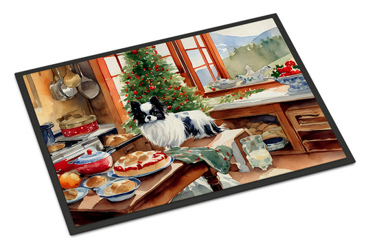 Buy this Japanese Chin Christmas Cookies Doormat