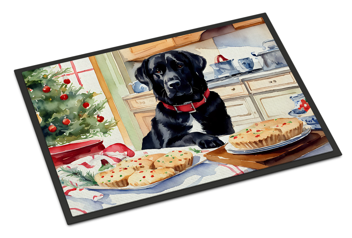 Buy this Labrador Retriever Christmas Cookies Doormat