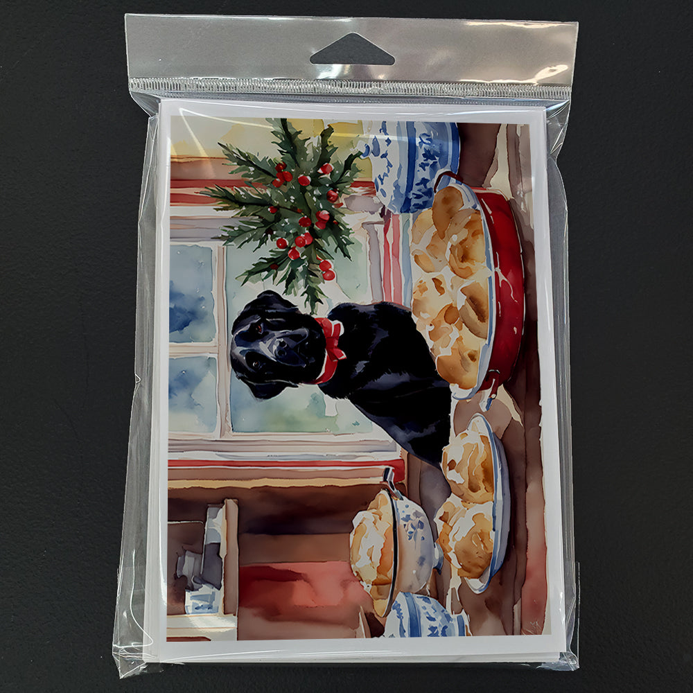 Labrador Retriever Christmas Cookies Greeting Cards Pack of 8