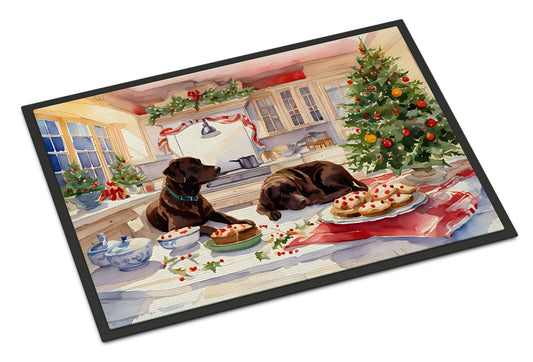 Buy this Labrador Retriever Christmas Cookies Doormat