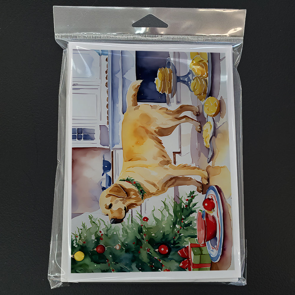 Labrador Retriever Christmas Cookies Greeting Cards Pack of 8