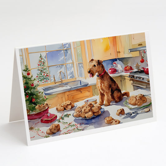 Buy this Lakeland Terrier Christmas Cookies Greeting Cards Pack of 8