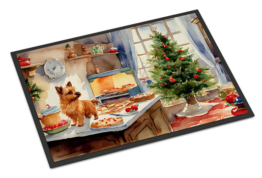 Buy this Norwich Terrier Christmas Cookies Doormat