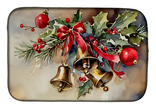 Buy this Christmas Bells Dish Drying Mat