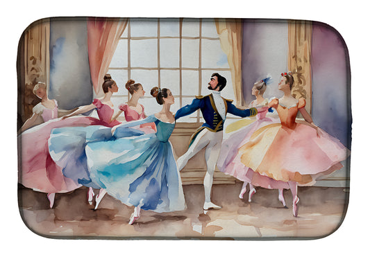 Buy this Christmas Nutcracker Ballet Dish Drying Mat