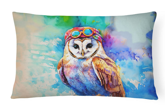 Buy this Hippie Animal Barn Owl Throw Pillow