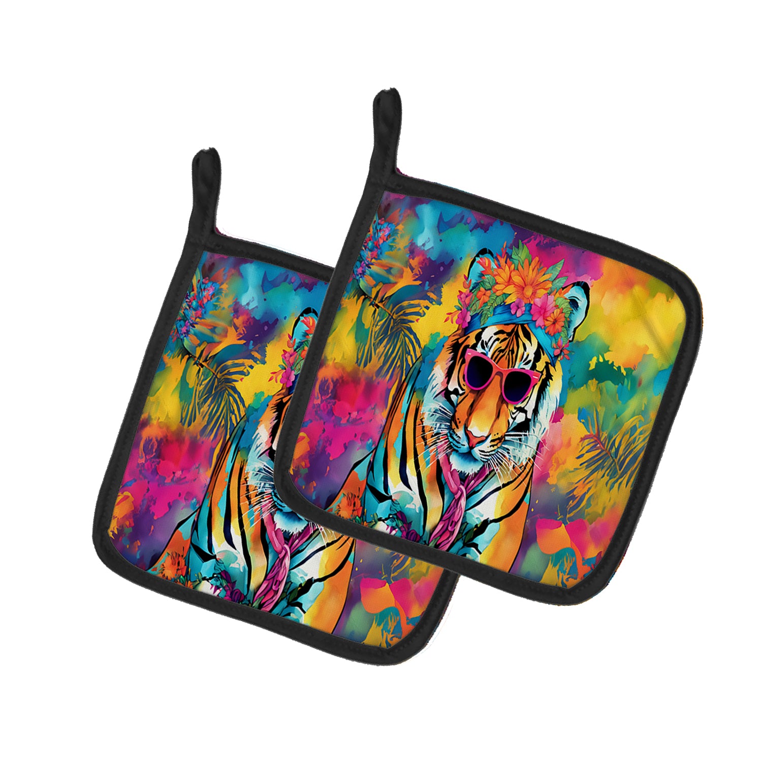 Buy this Hippie Animal Bengal Tiger Pair of Pot Holders