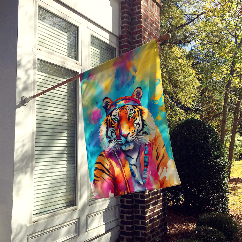 Hippie Animal Bengal Tiger House Flag