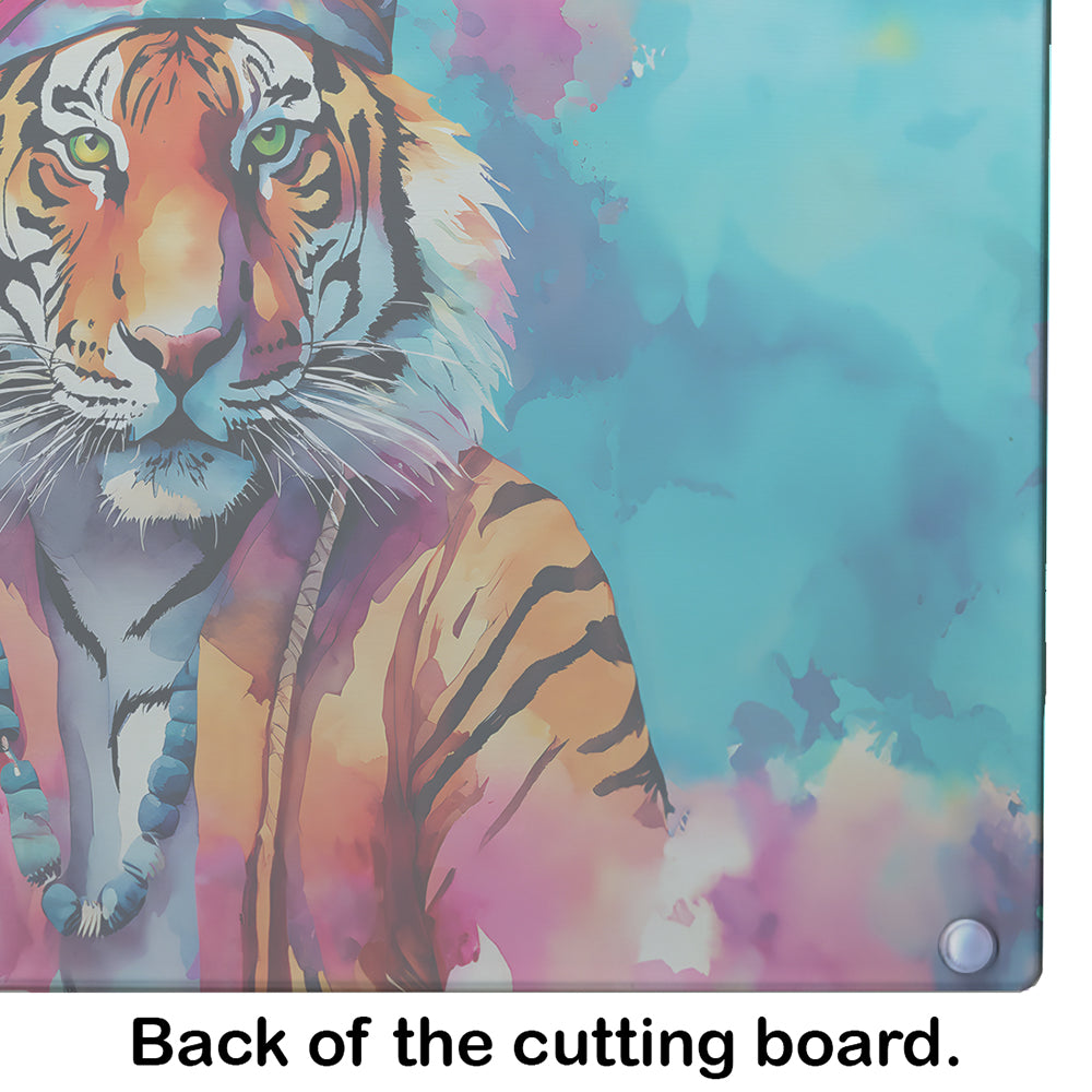 Hippie Animal Bengal Tiger Glass Cutting Board