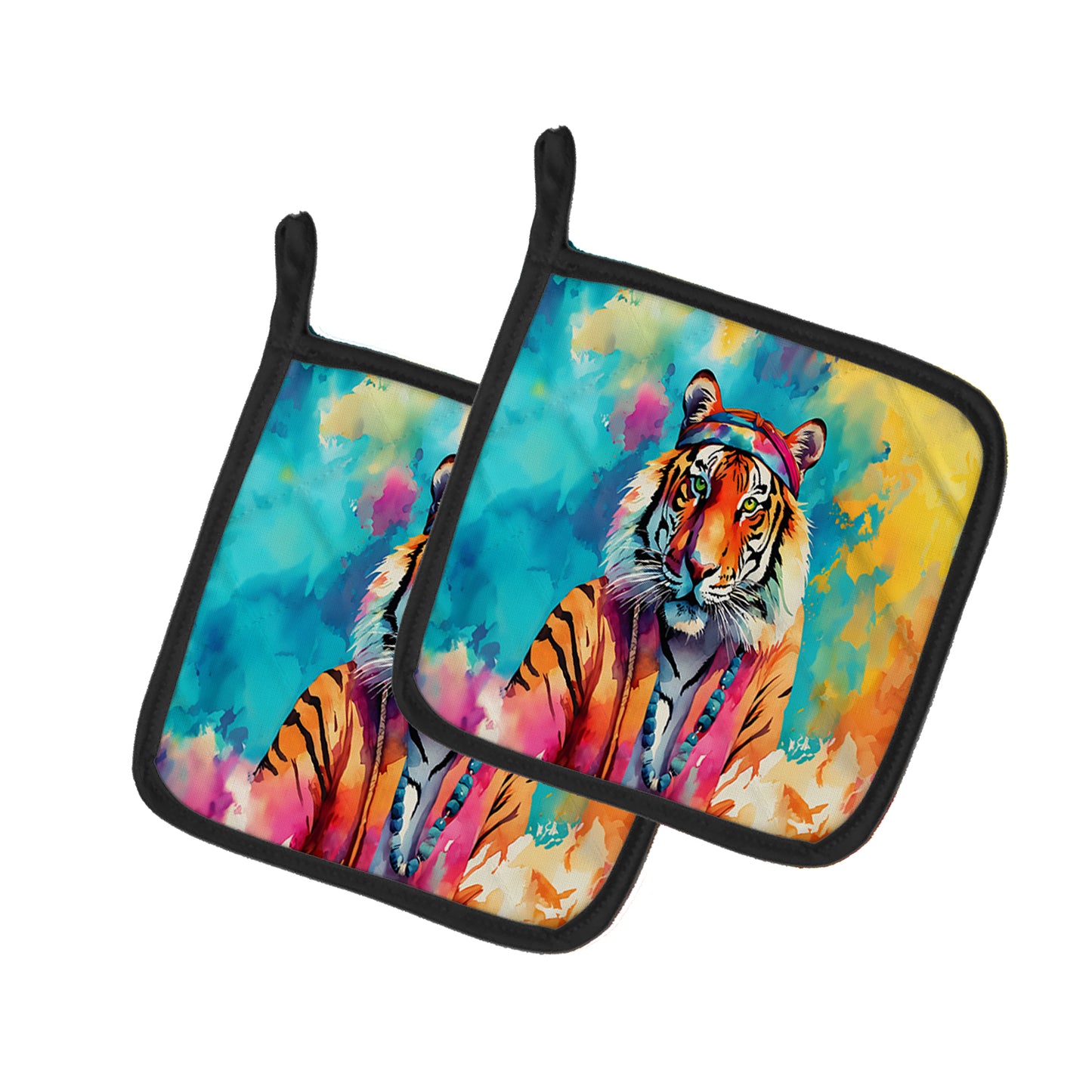 Buy this Hippie Animal Bengal Tiger Pair of Pot Holders