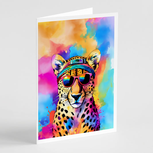 Buy this Hippie Animal Cheetah Greeting Cards Pack of 8