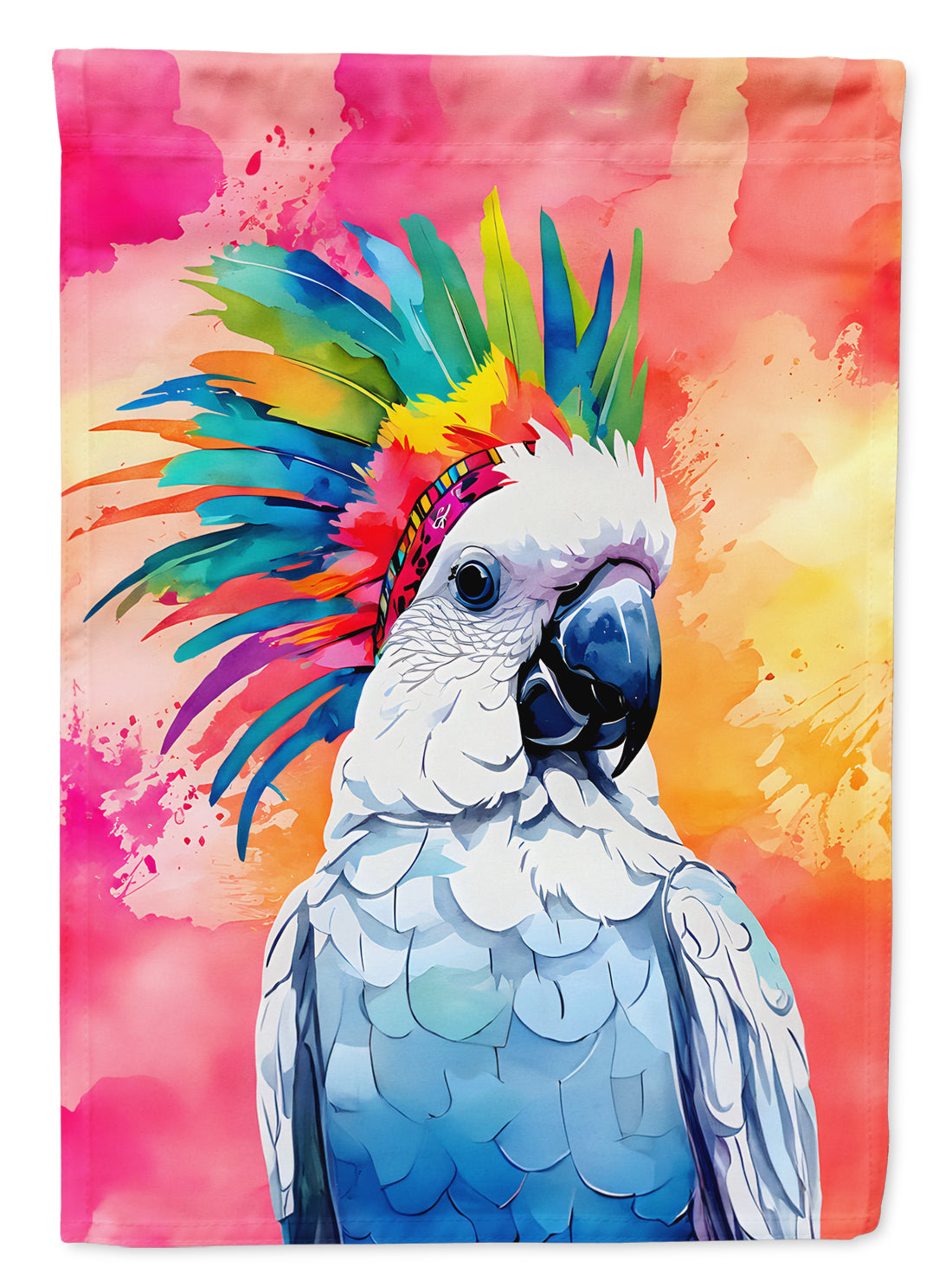 Buy this Hippie Animal Cockatoo Garden Flag