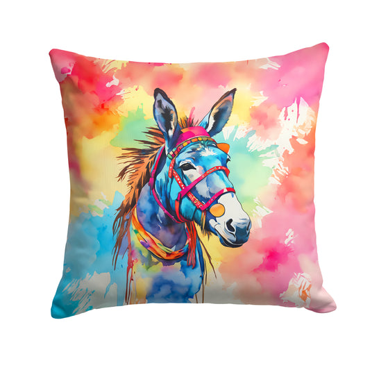 Buy this Hippie Animal Donkey Throw Pillow