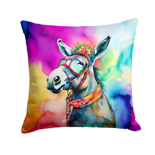 Buy this Hippie Animal Donkey Throw Pillow