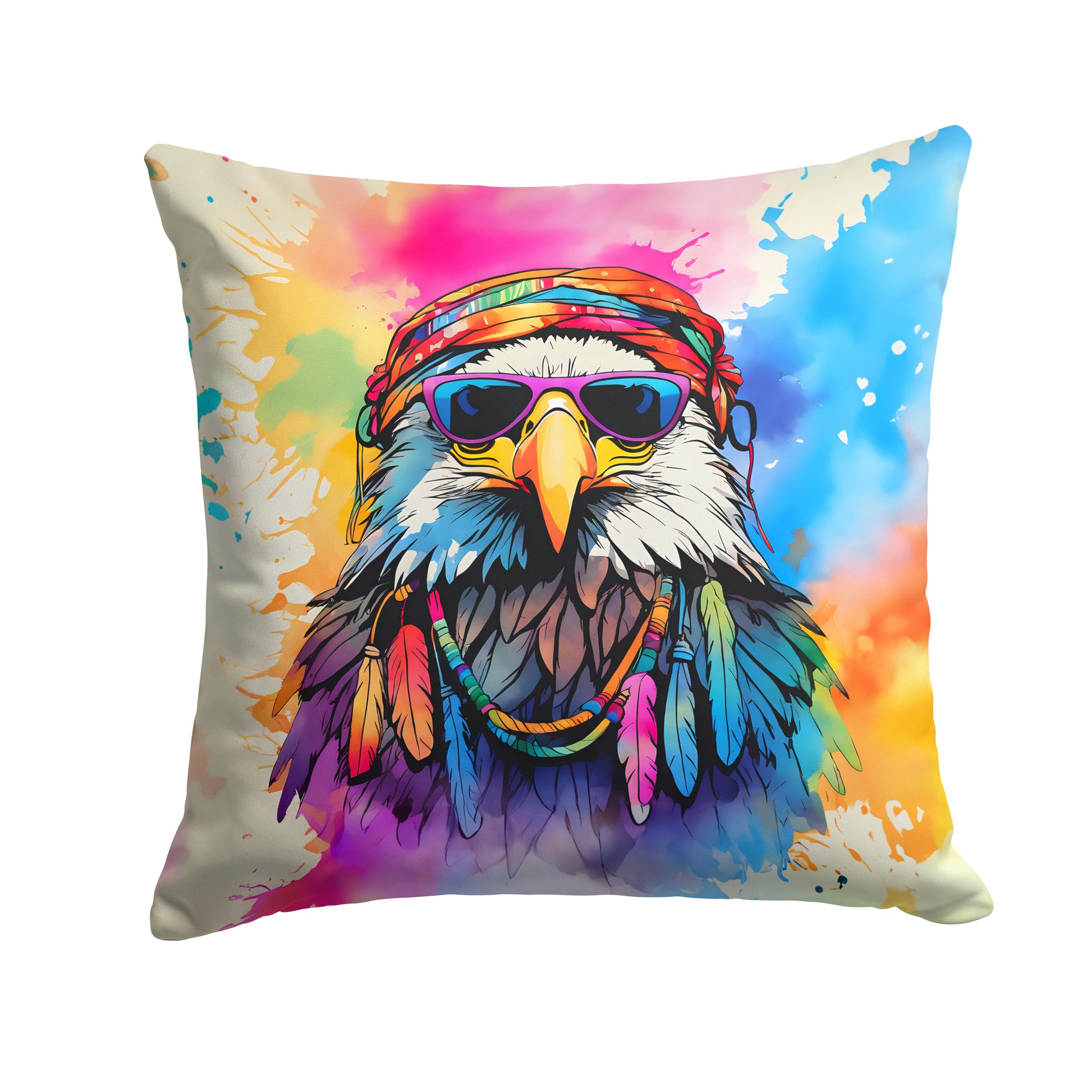 Buy this Hippie Animal Eagle Throw Pillow