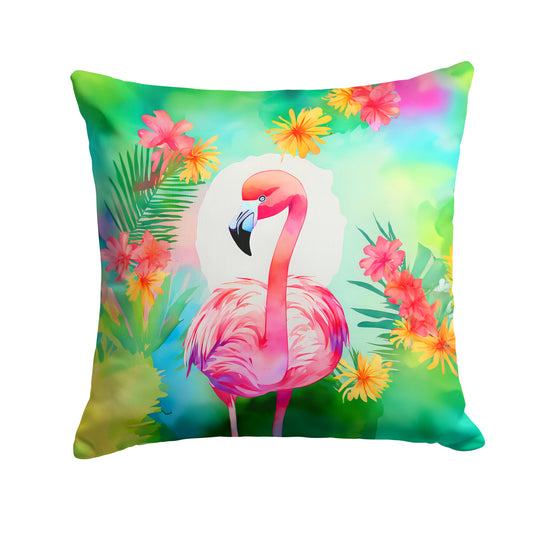 Buy this Hippie Animal Flamingo Throw Pillow