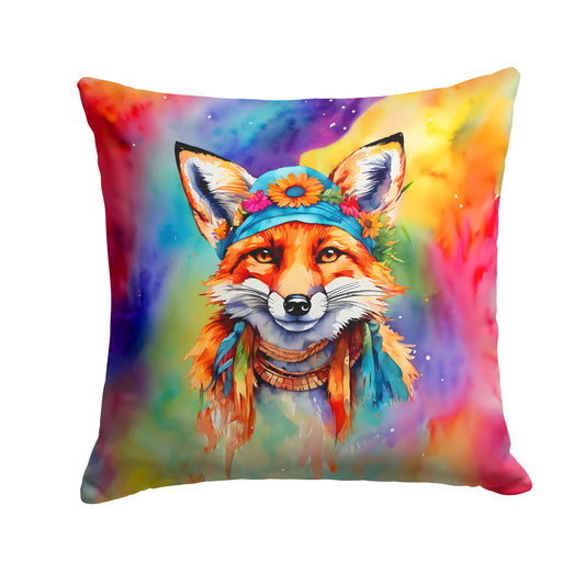 Buy this Hippie Animal Fox Throw Pillow