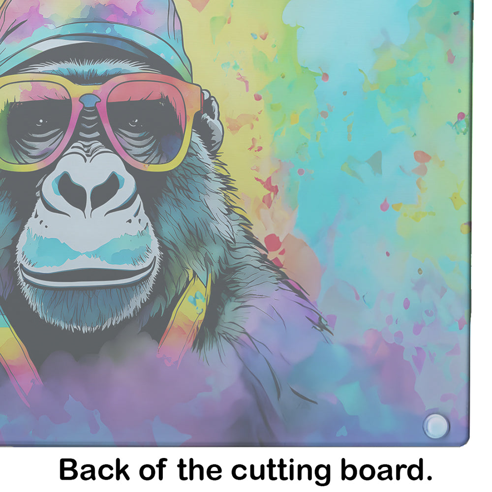 Hippie Animal Gorilla Glass Cutting Board