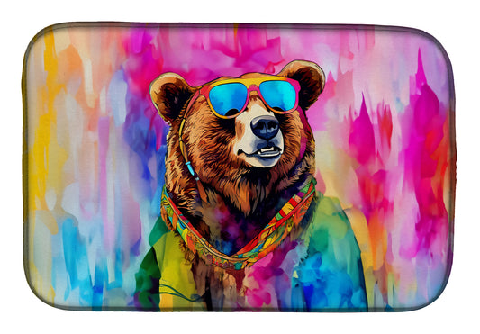 Buy this Hippie Animal Grizzly Bear Dish Drying Mat