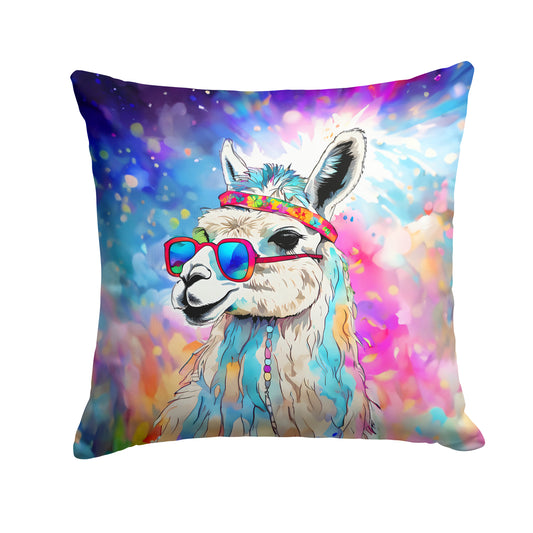 Buy this Hippie Animal Llama Throw Pillow