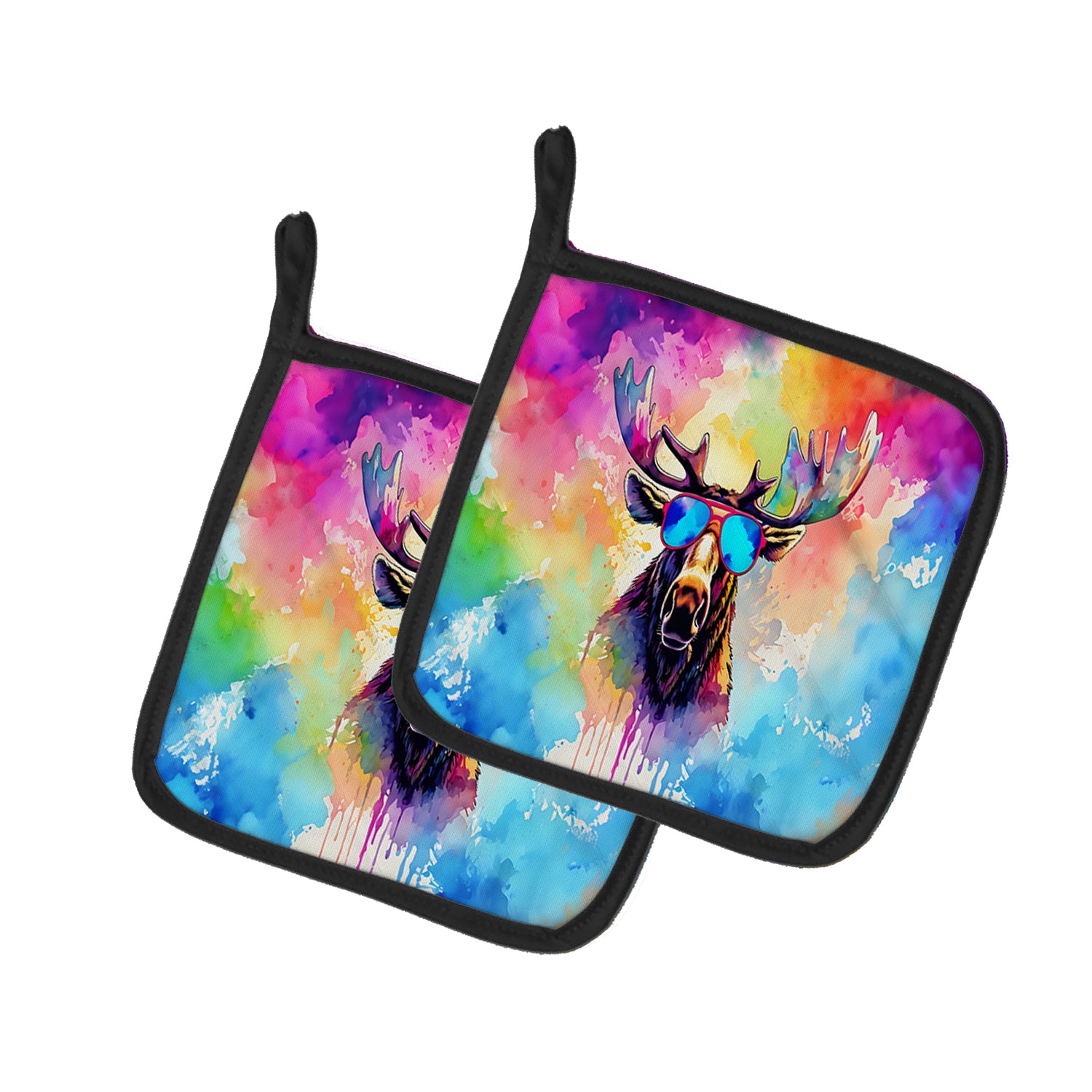 Buy this Hippie Animal Moose Pair of Pot Holders