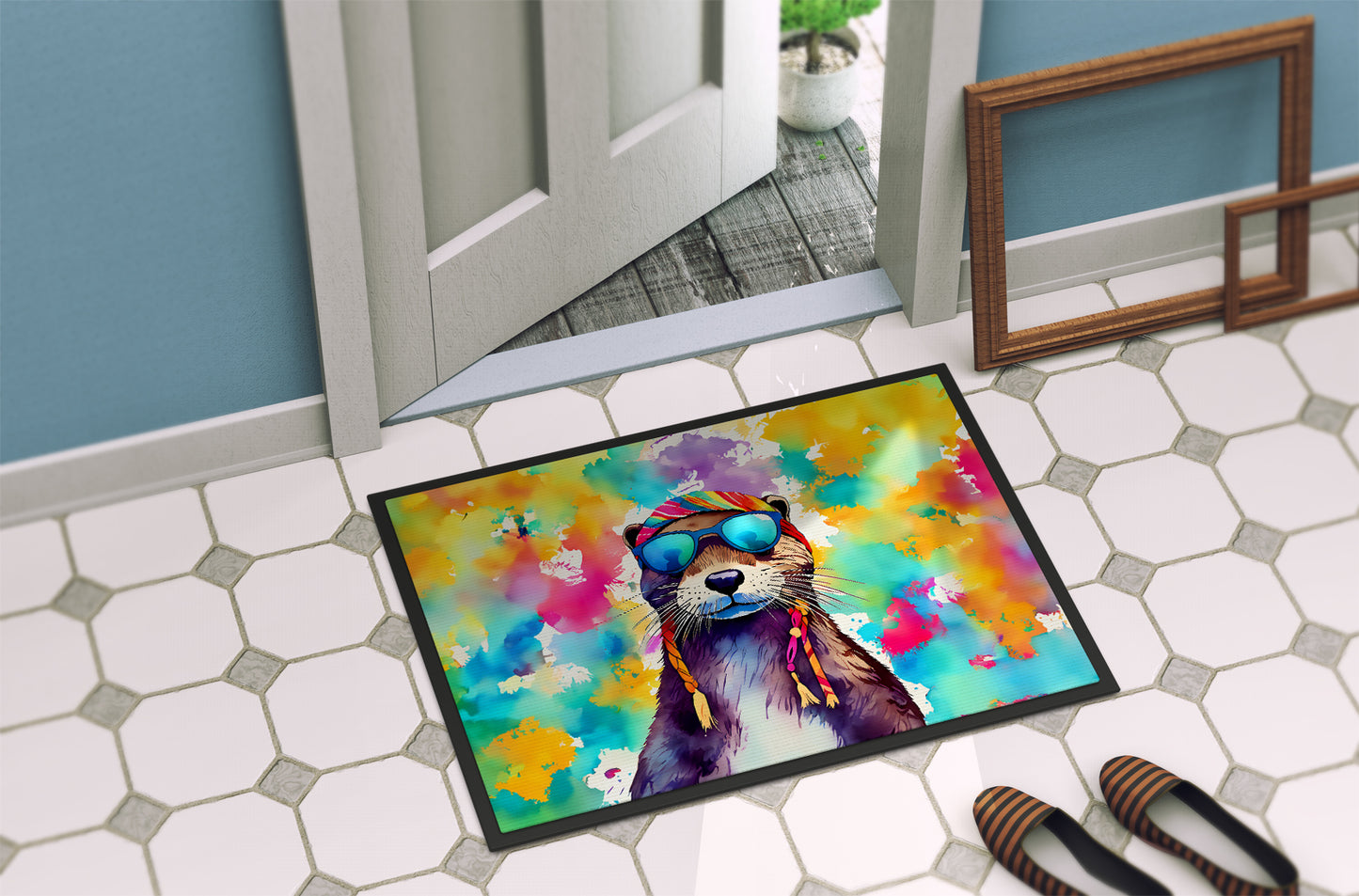 Hippie Animal Otter Doormat