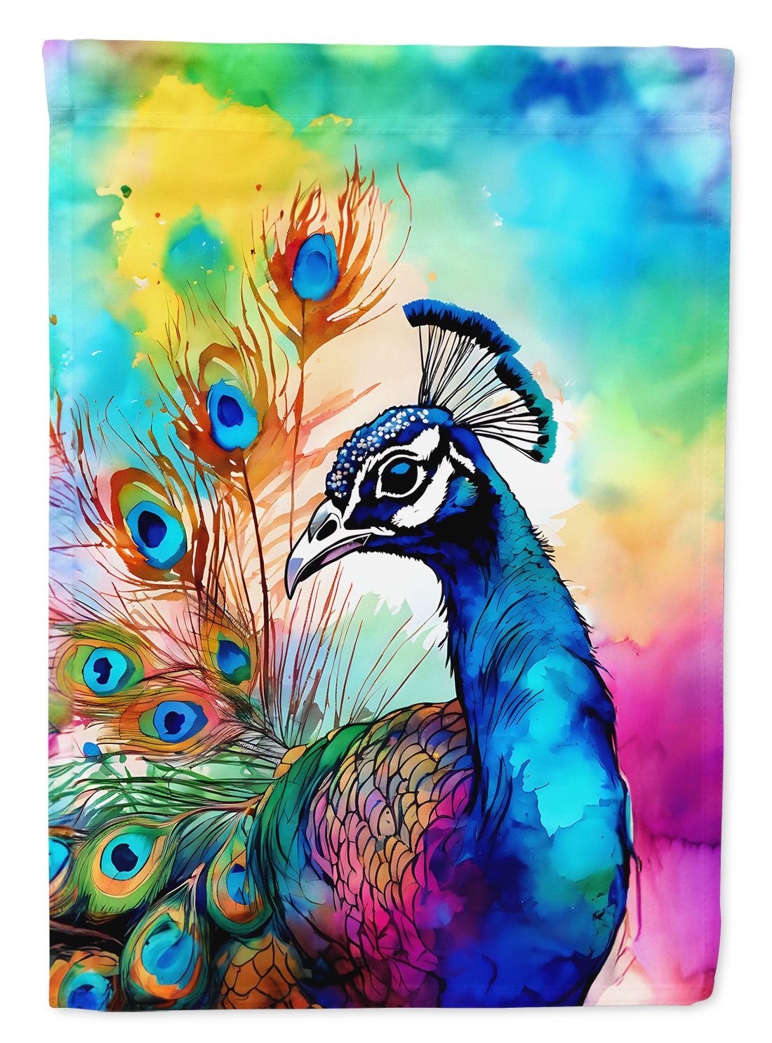 Buy this Hippie Animal Peacock House Flag