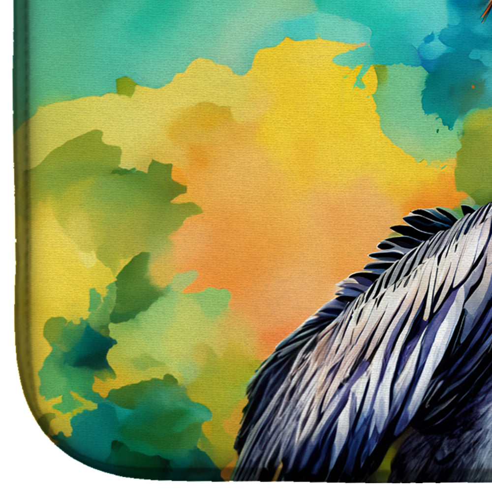 Hippie Animal Pelican Dish Drying Mat