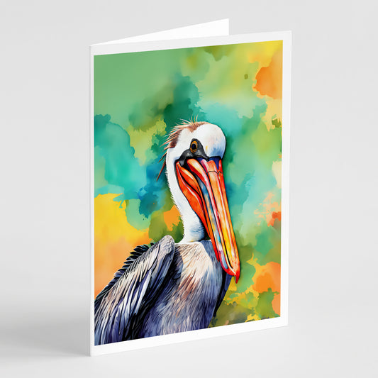 Buy this Hippie Animal Pelican Greeting Cards Pack of 8