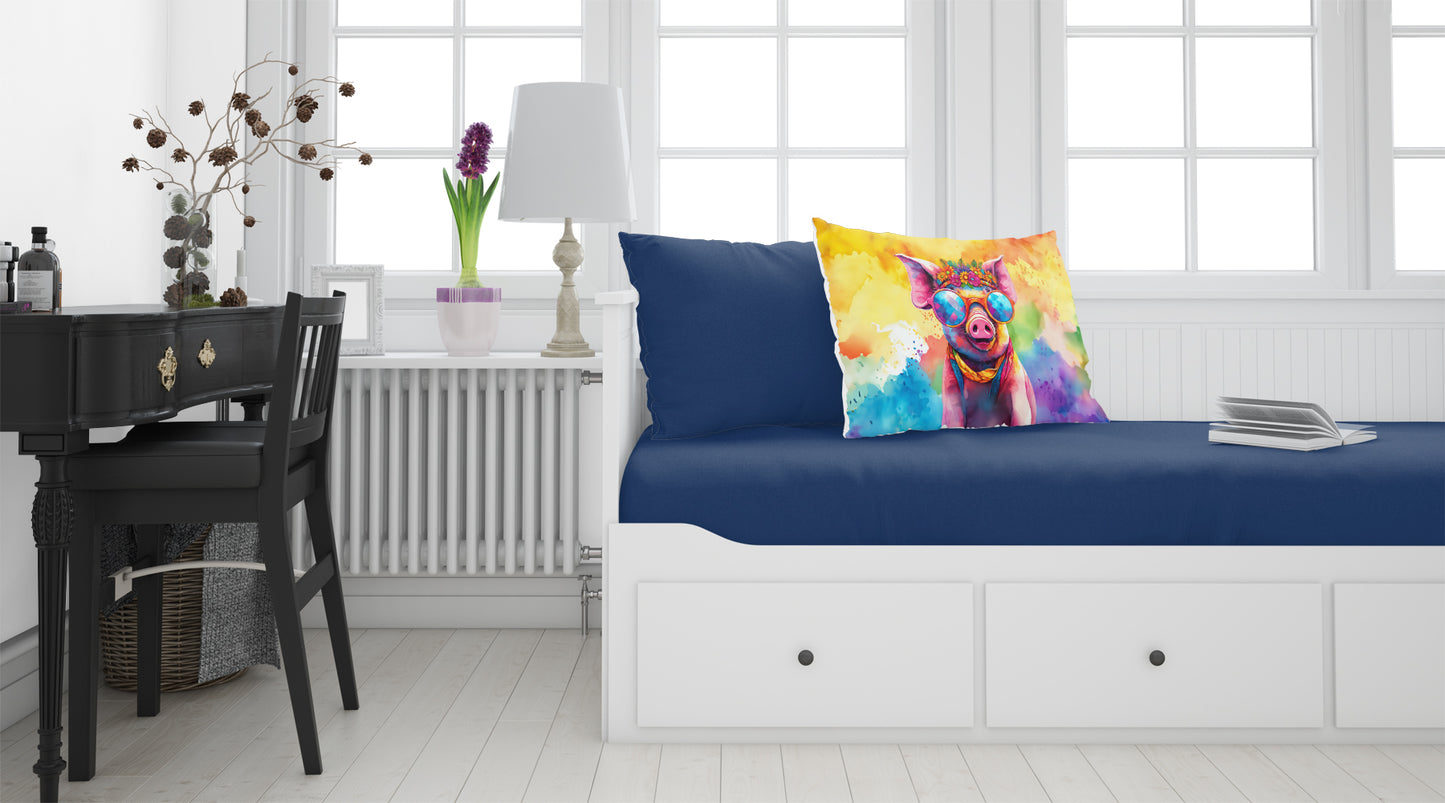 Hippie Animal Pig Standard Pillowcase