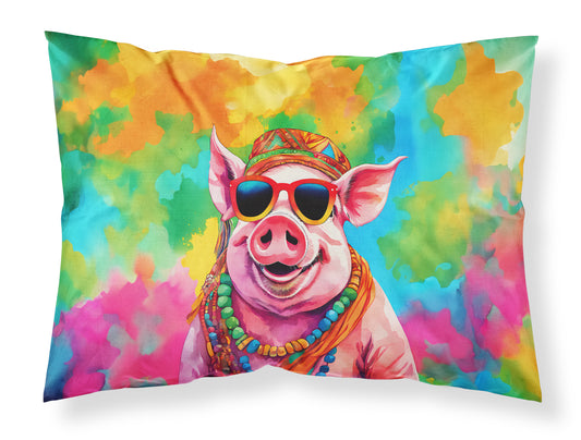 Buy this Hippie Animal Pig Standard Pillowcase