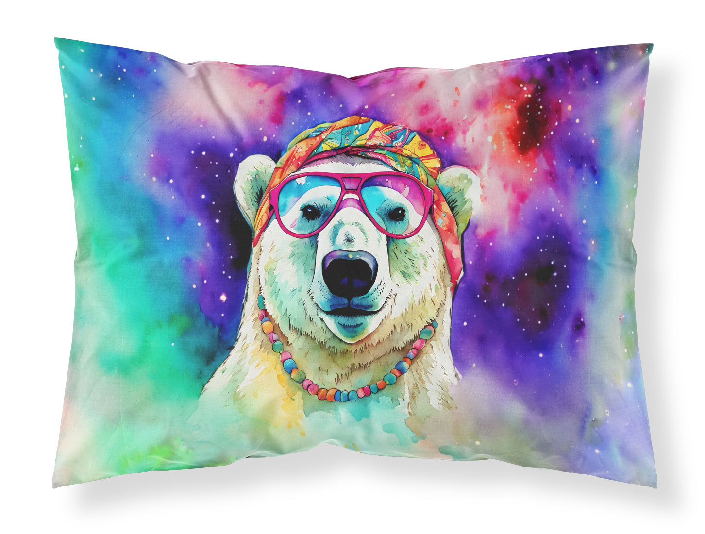 Buy this Hippie Animal Polar Bear Standard Pillowcase