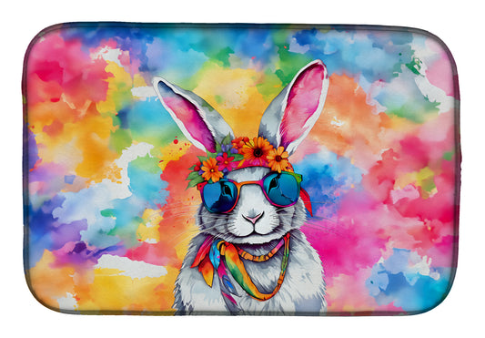 Buy this Hippie Animal Rabbit Dish Drying Mat