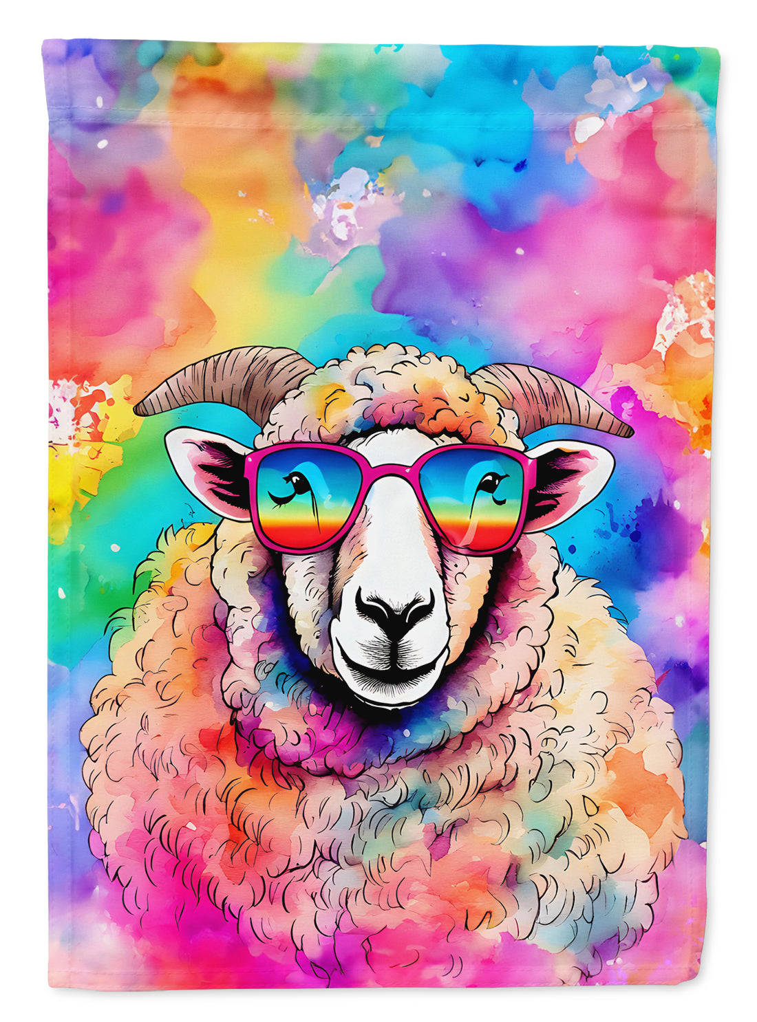 Buy this Hippie Animal Sheep House Flag