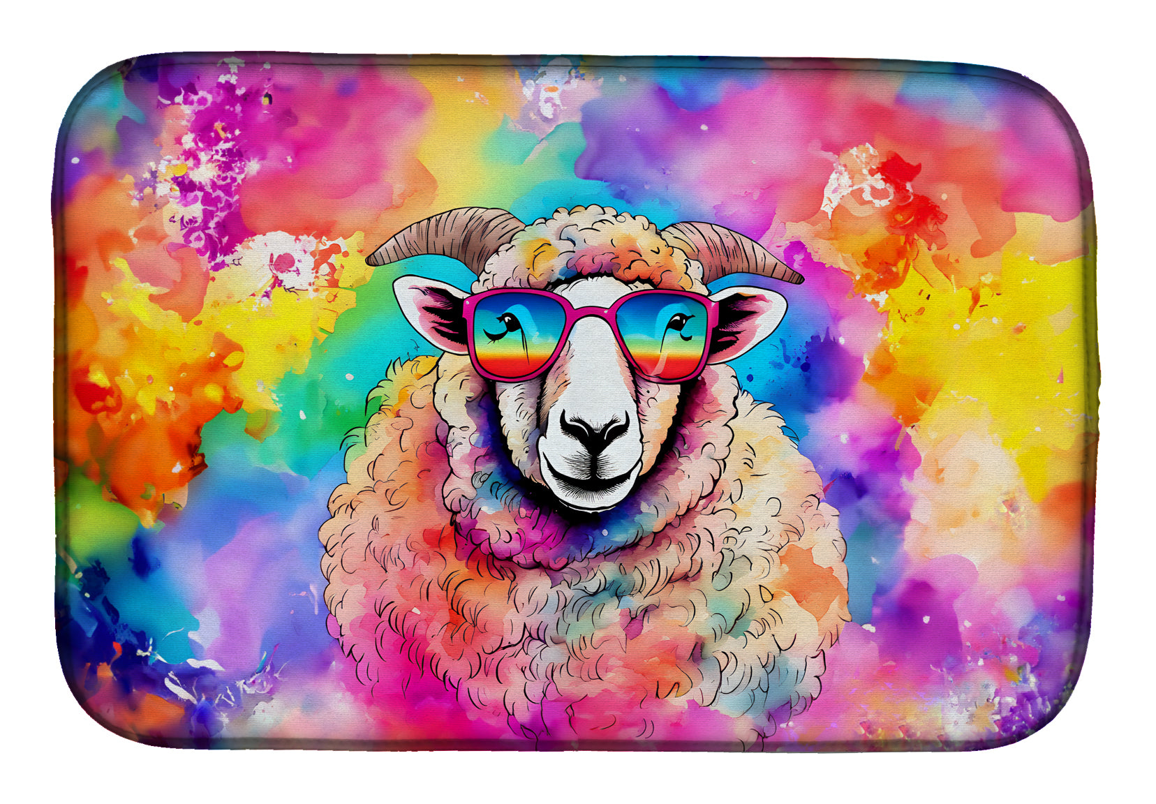 Buy this Hippie Animal Sheep Dish Drying Mat