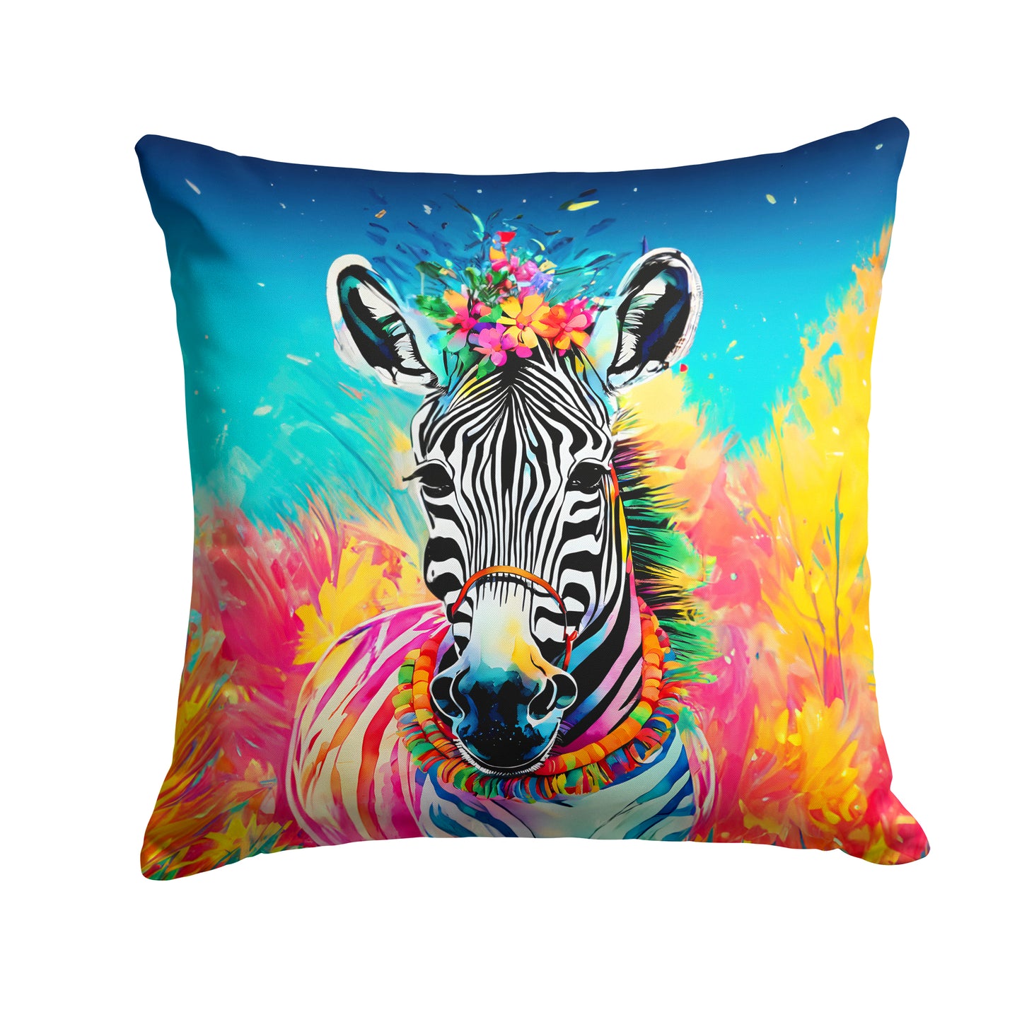 Buy this Hippie Animal Zebra Throw Pillow