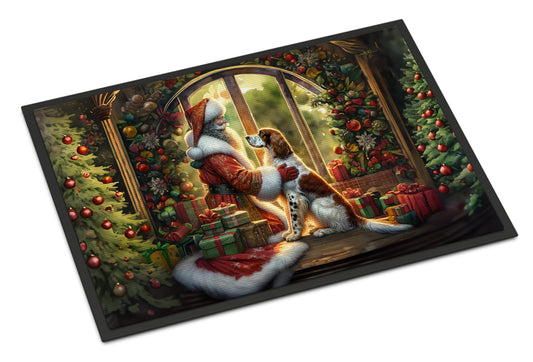 Buy this English Setter and Santa Claus Doormat