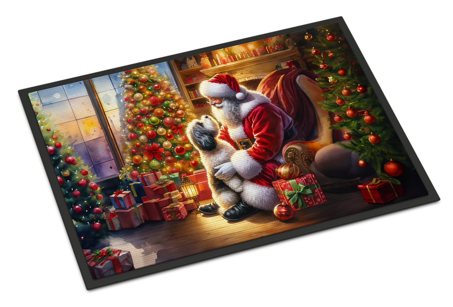 Buy this Havanese and Santa Claus Doormat