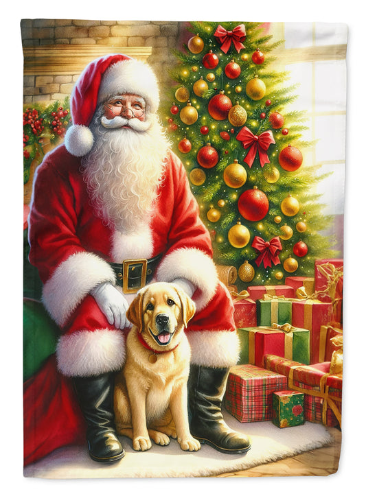 Buy this Labrador Retriever and Santa Claus House Flag