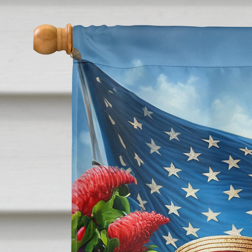 All American Afghan Hound House Flag