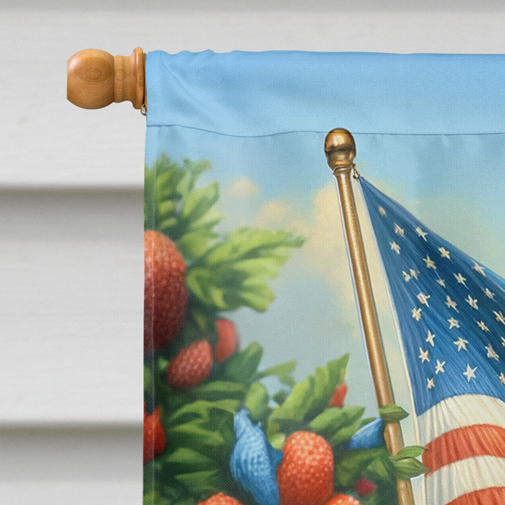 All American Basset Hound House Flag