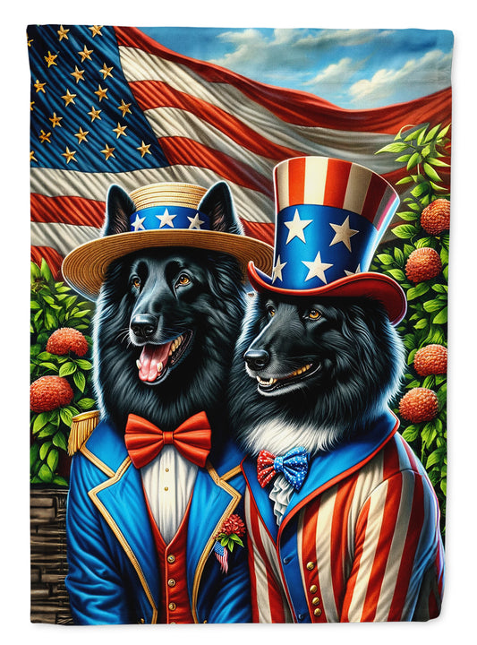 Buy this All American Belgian Sheepdog House Flag