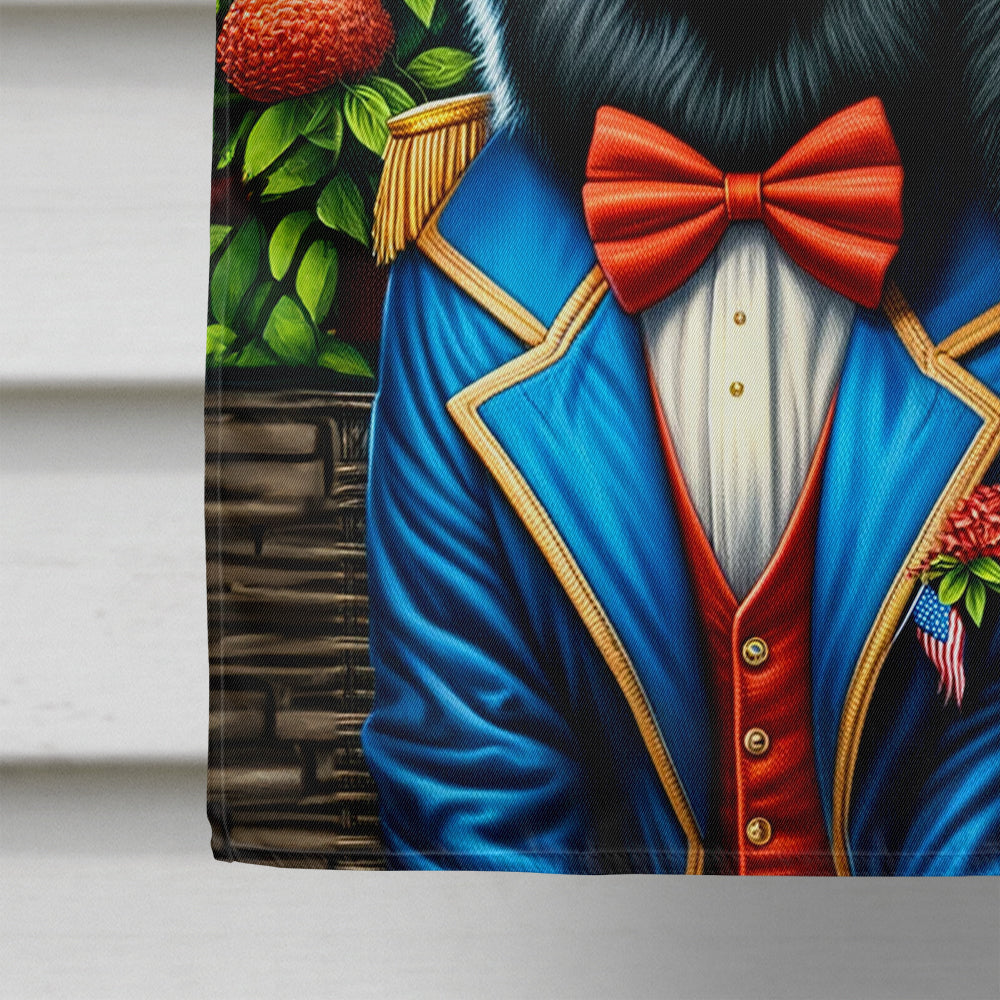 All American Belgian Sheepdog House Flag
