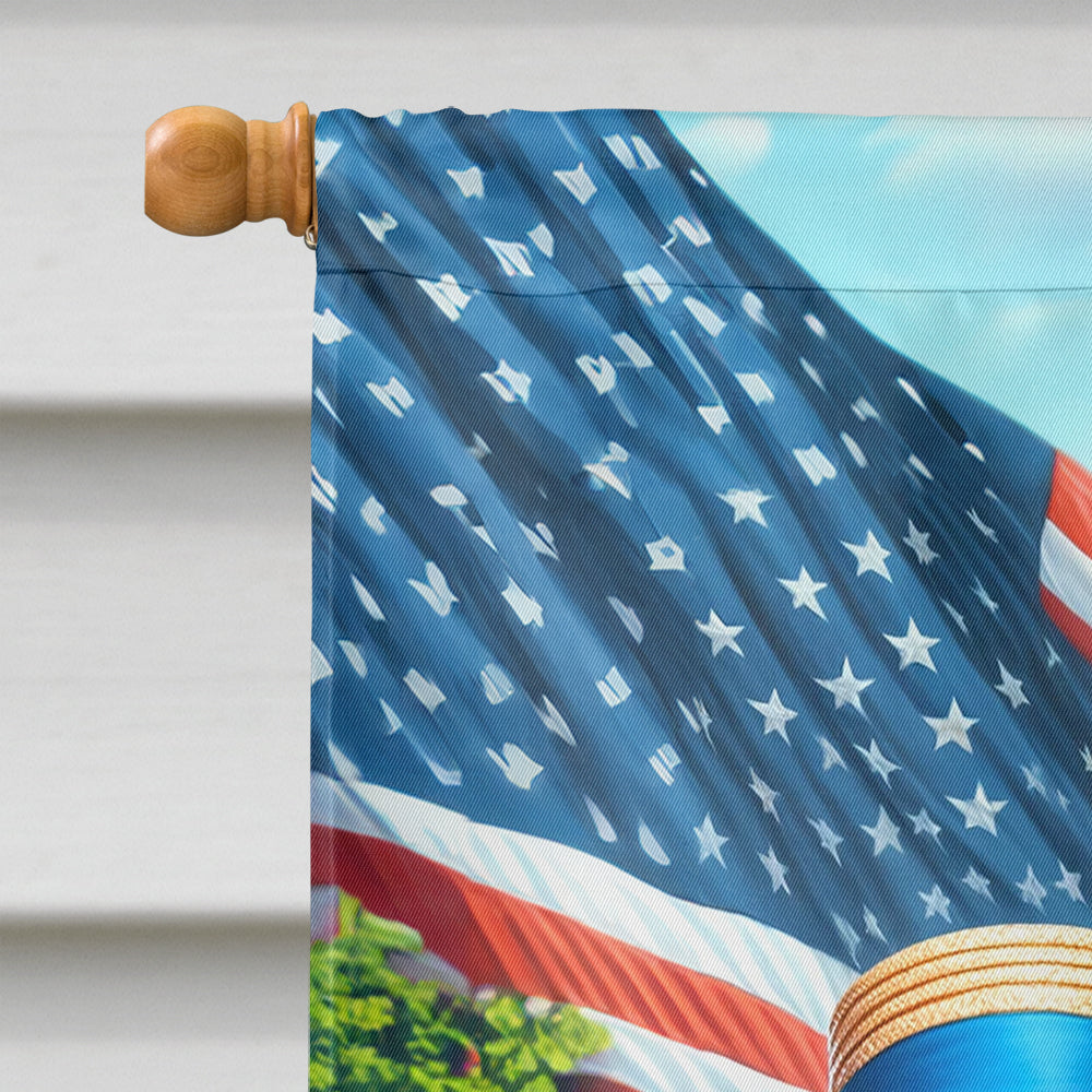 All American Bernese Mountain Dog House Flag