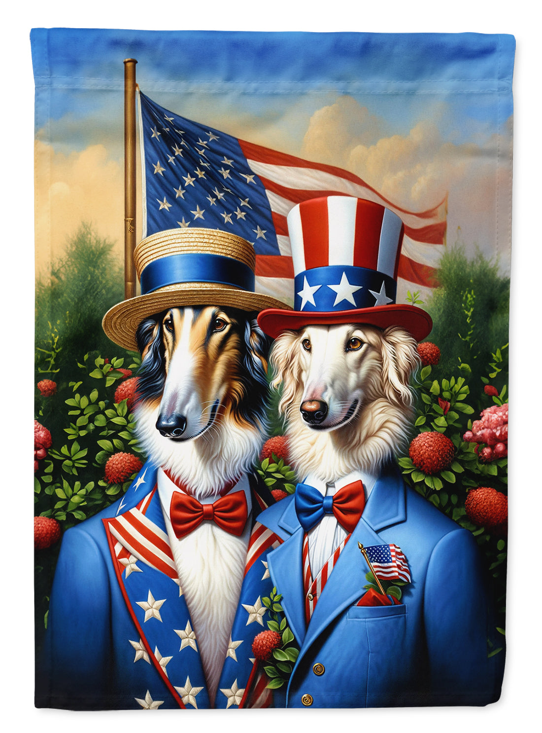 Buy this All American Borzoi House Flag