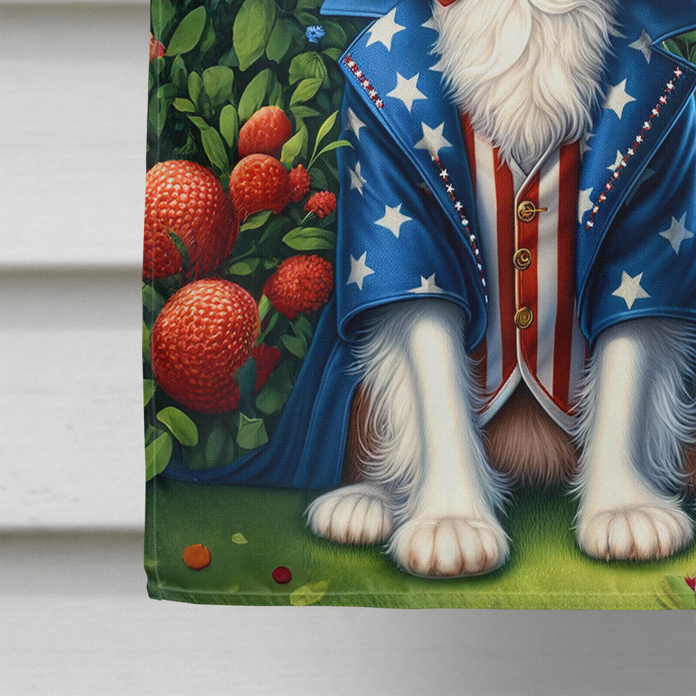All American Cavalier Spaniel House Flag