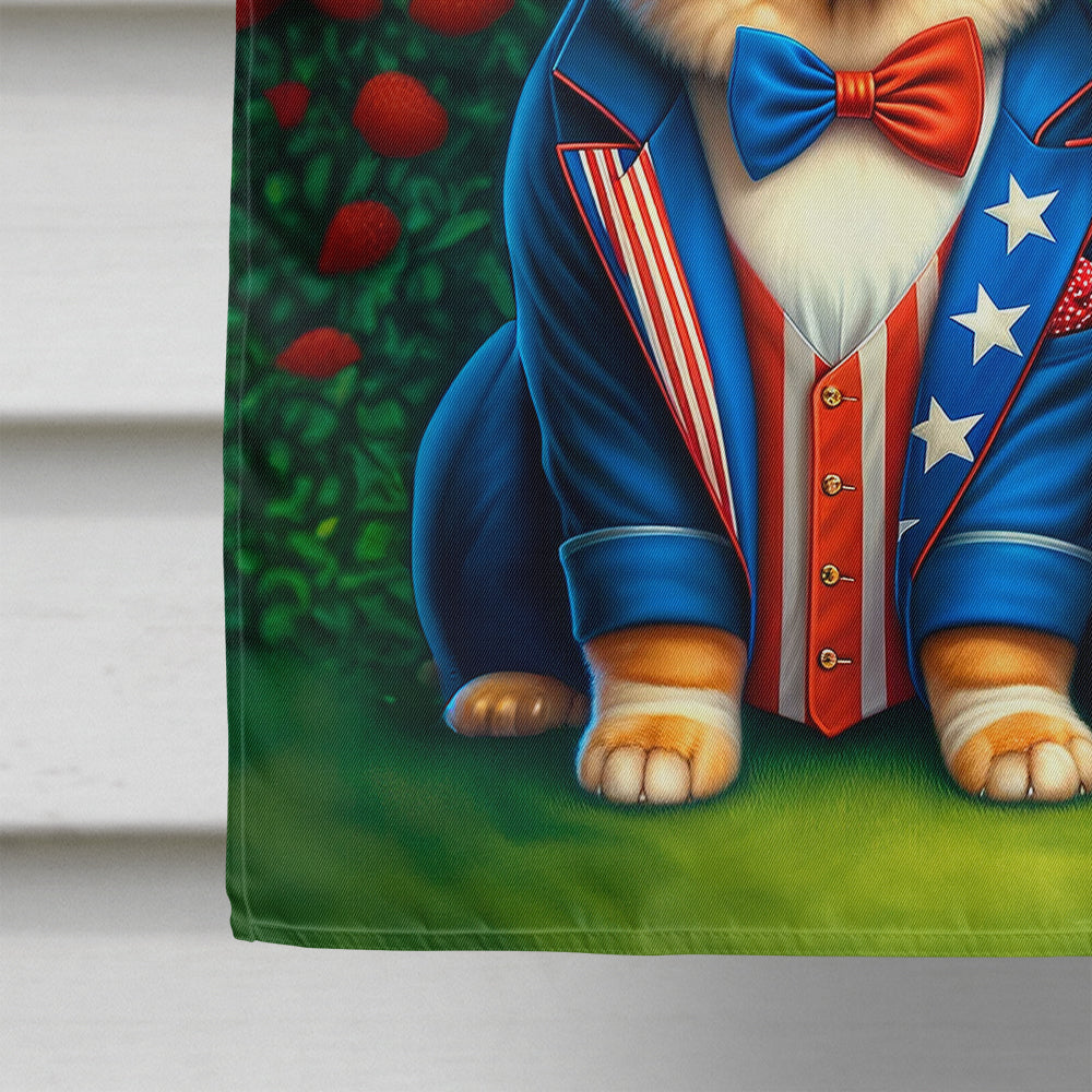 All American Chow Chow House Flag